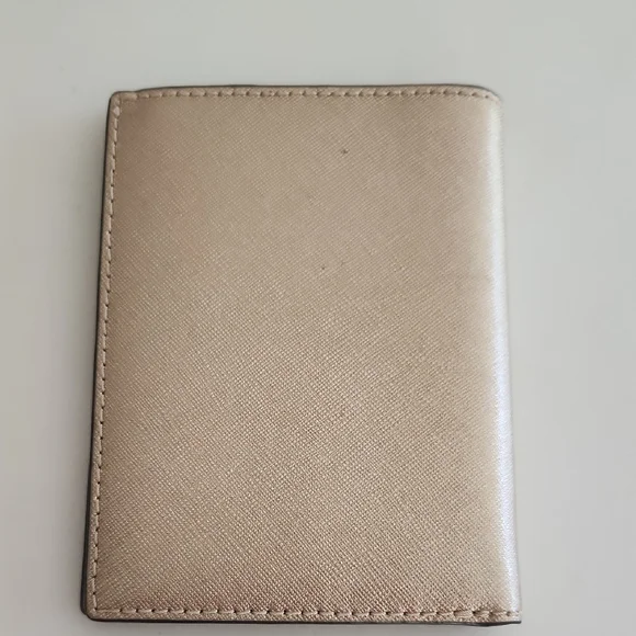 Michael Kors Metallic Gold Card Holder - Picture 8 of 9